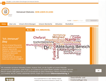 Tablet Screenshot of immanuel.de